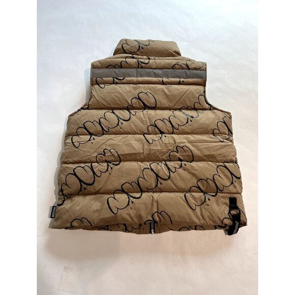 Nununu Bubbly Down Vest in Coffee - Picture 3 of 4